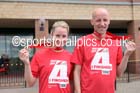 Danielle Hodgkinson (Wallsend) and Ian Hudspith (Morpeth) winners of the Sunderand City 10k. Photo: David T. Hewitson/Sports for All Pics